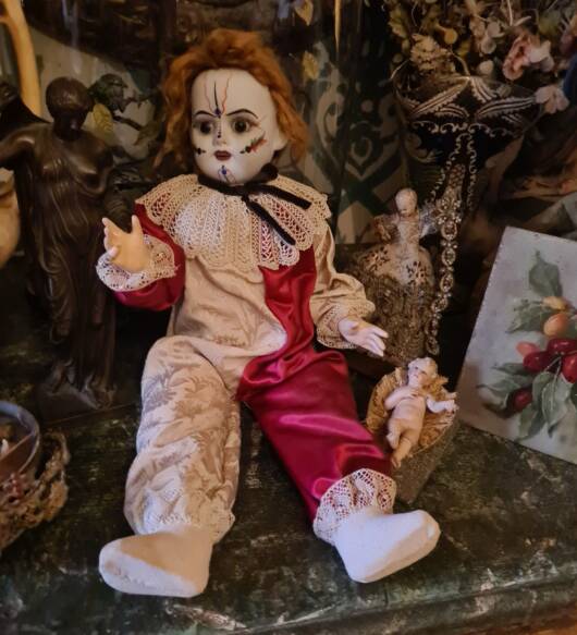 Bambola pagliaccio tedesca