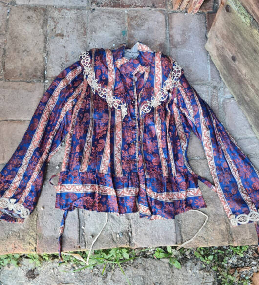 Corpetto da donna in seta